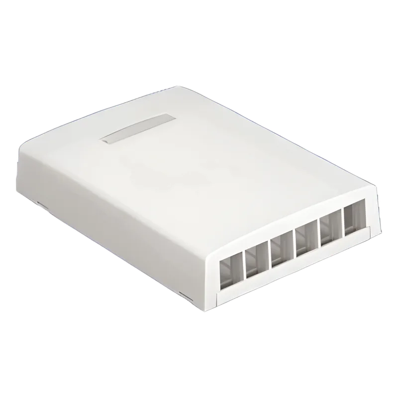 Caja de montaje en superficie para 6 módulos - Blanco PANDUIT NK6BXWH-AY