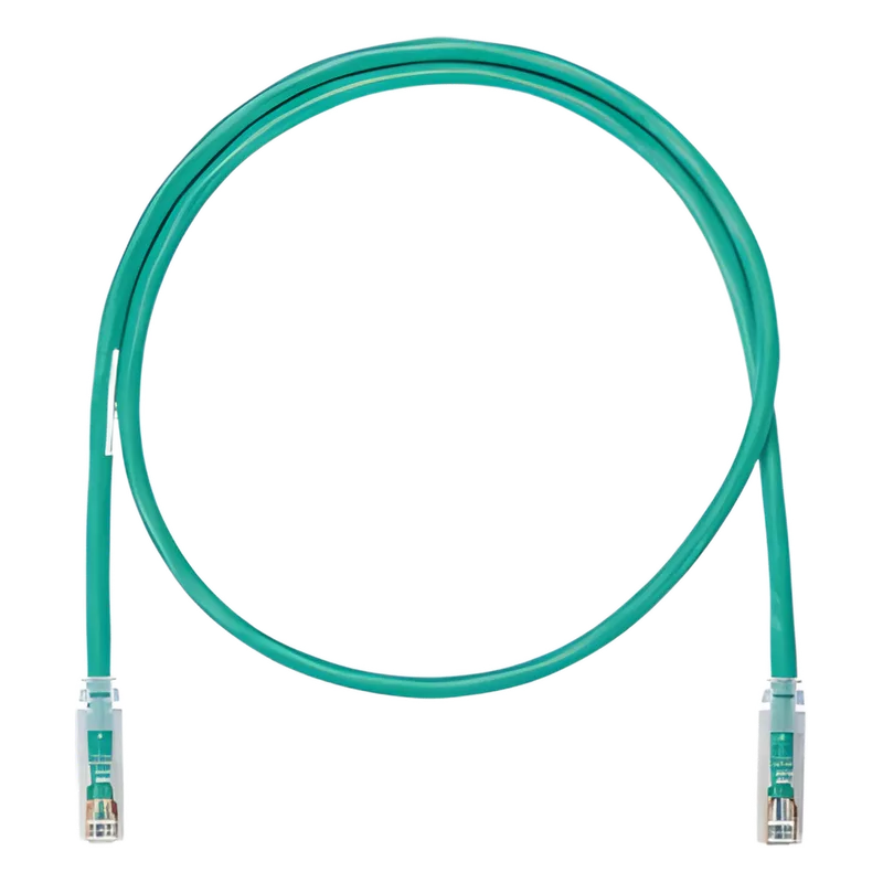 Cable de Parcheo UTP Categoría 6, con Plug Modular en Cada Extremo - 4.3 Metros (14.11 Pies) - Verde PANDUIT NK6PC14GRY
