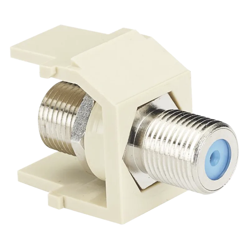 Módulo Acoplador Coaxial Tipo F, Keystone, de 75 Ohms, 3.0 GHz, Color Blanco Mate PANDUIT NKFIW