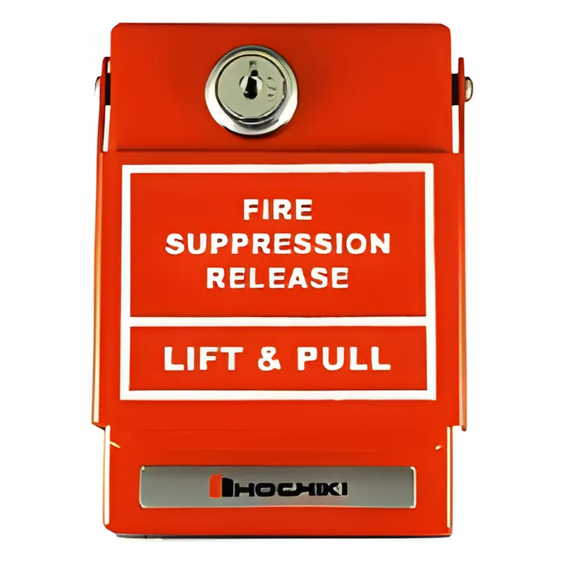 Estación Manual Para Panel De Supresión De Incendio HCVR-3-R HOCHIKI HPS-DAK-SR