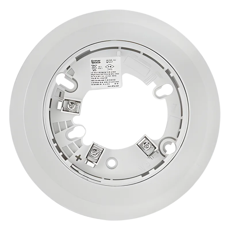 Base de 6 pulgadas para detectores IDP y SK, Color Marfil SILENT KNIGHT BY HONEYWELL B210LP