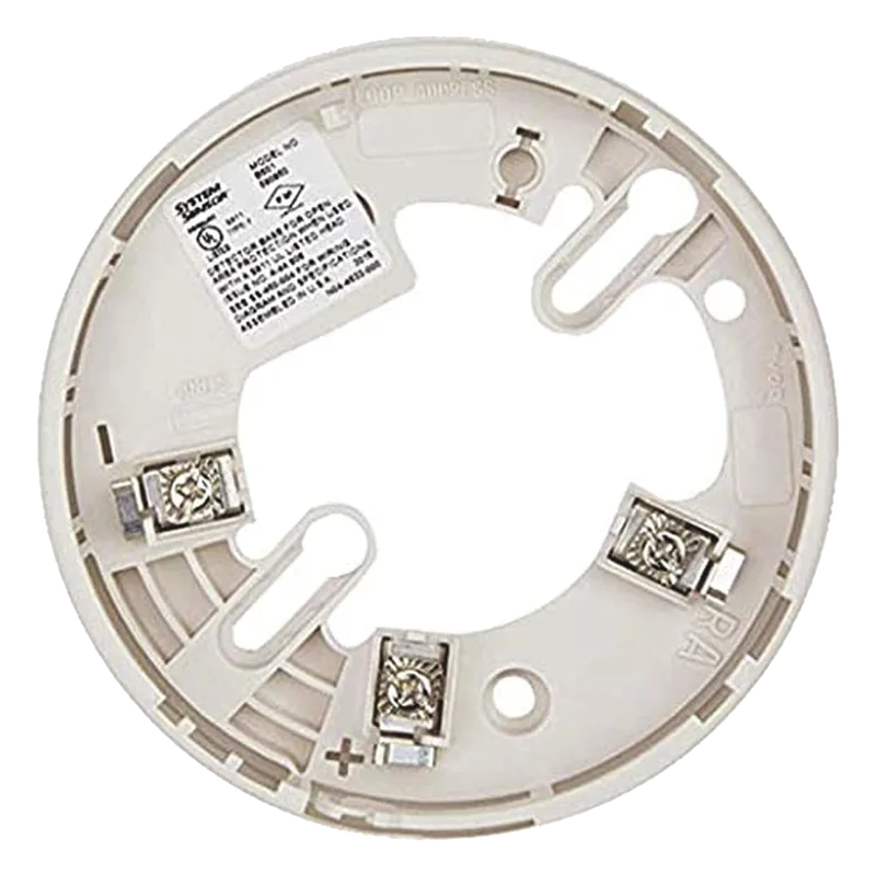 Base de Montaje Direccionable de 4 Pulgadas para Detectores IDP / Compatible con Paneles Silent Knight Serie IFP SYSTEM SENSOR B501