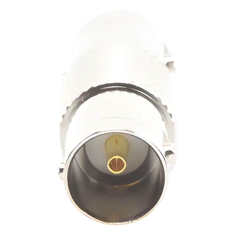 Adaptador Tipo Barril para 75 Ohm, de Conector BNC Hembra a BNC Hembra, Níquel/ Oro/ Teflón. RF INDUSTRIES,LTD RFB-1734