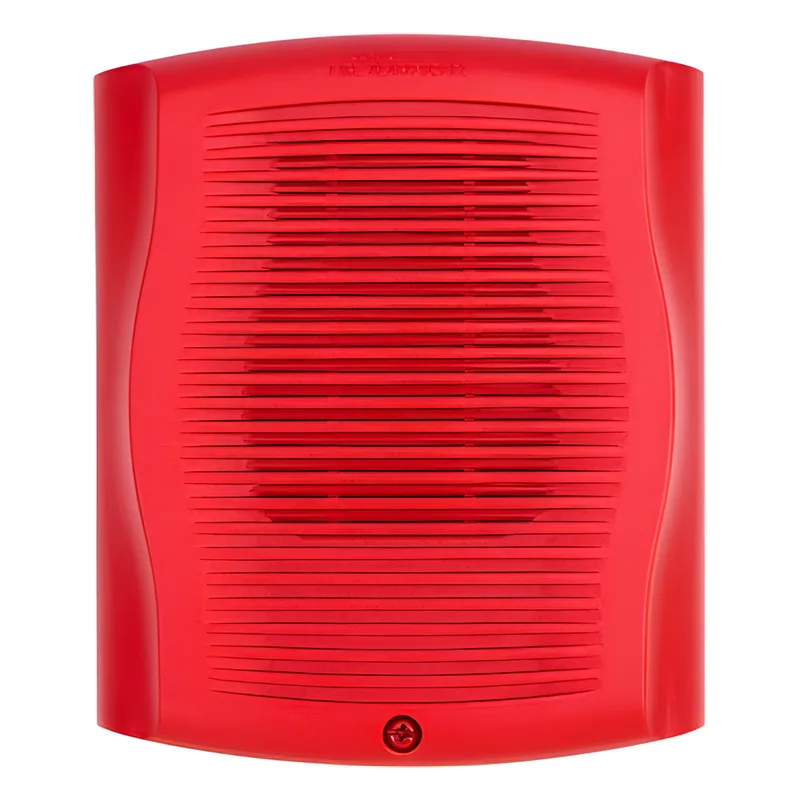 Bocina para Montaje en Pared, Color Rojo system sensor SP-R