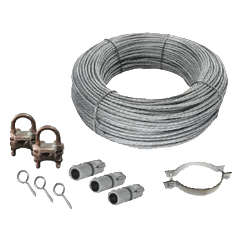 Kit de Retenida para sujeción de Mástil de Hasta 6 metros. TOTAL GROUND KIT-R-MASTIL6