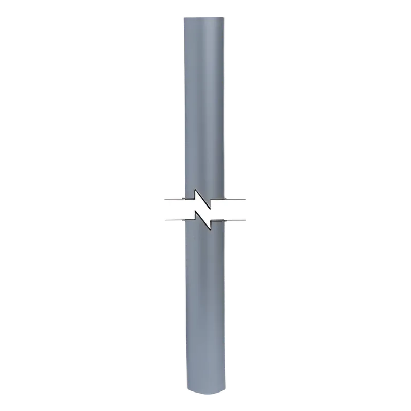 Mástil de Aluminio de 2" cal. 18 de 3 Metros de Longitud. TOTAL GROUND MTG-03
