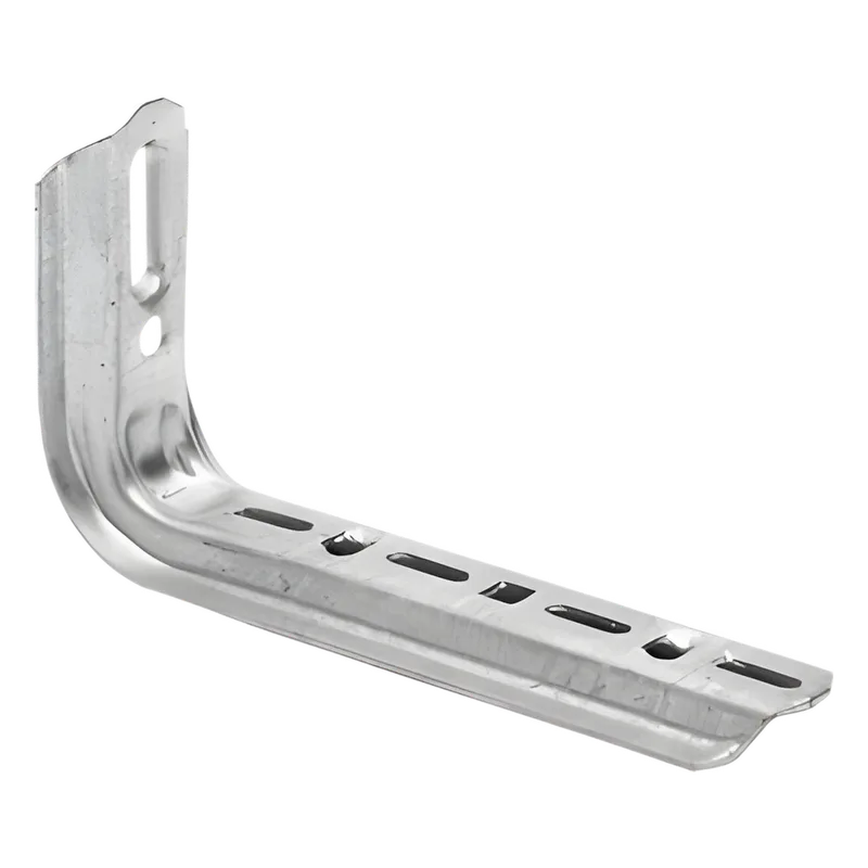 Ménsula omega tipo L inteligente, 310 mm de ancho, con acabado Electro Zinc CHAROFIL MG-60-102EZ
