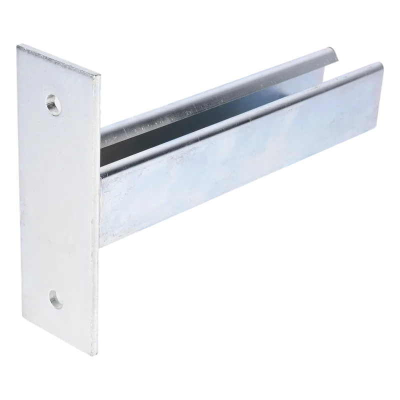 Ménsula Unicanal, 300mm, con acabado Electro Zinc CHAROFIL MG-MS-113EZ