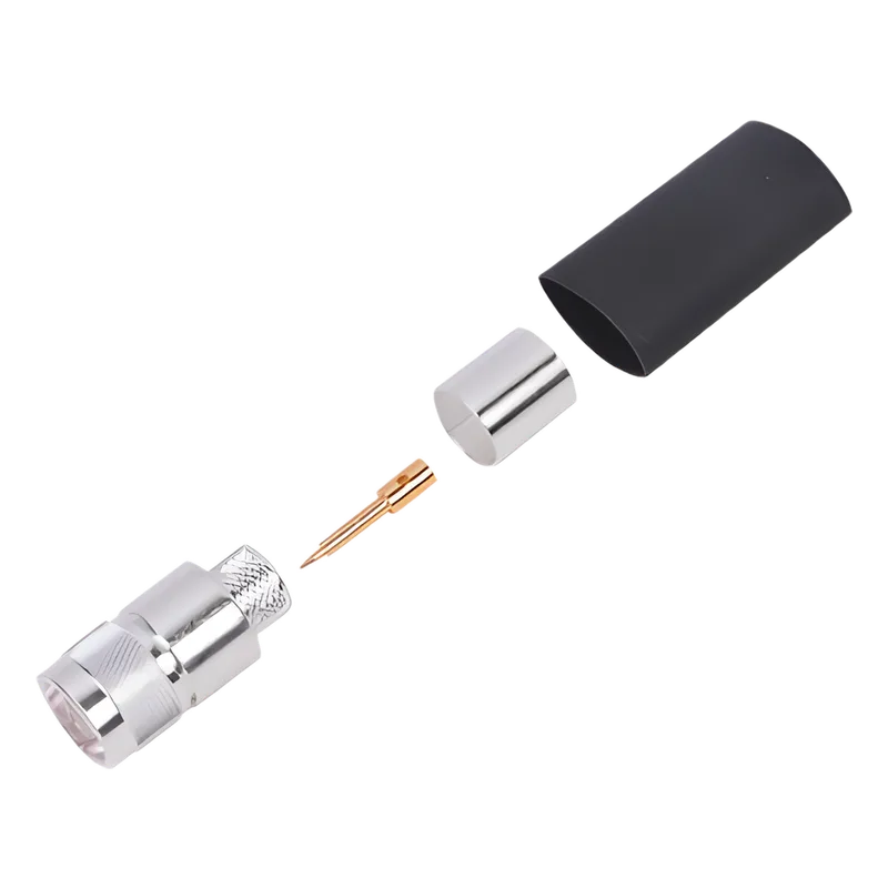 Conector N Macho de Anillo Plegable para LP-600, LMR-600, CNT-600. RF INDUSTRIES,LTD RFN-1006-2L2