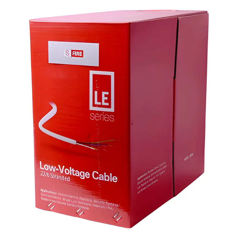 Bobina de 305 m (1000 ft) / Cable para Alarma 6x22 AWG / CCA / Blanco SFIRE SF-22-06-LE