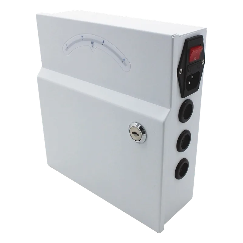 Fuente de poder profesional de 24 Vca @ 4 Amper, para 4 camaras, con voltaje de entrada de: 110 Vca EPCOM POWERLINE PLK24AC4A