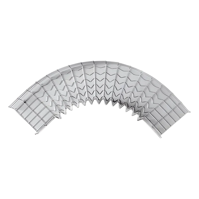 Curva Pre-Fabricada Horizontal de 90° con medidas de 33 mm de Peralte y 300 mm Ancho (33/300 mm) CHAROFIL CH-C90-33/300EZ