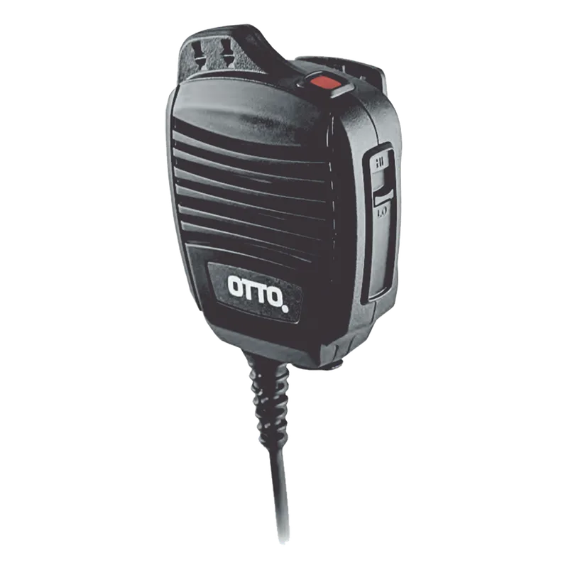 Micrófono-Bocina con Cancelación de Ruido, Sumergible IP68, Control de Volumen, KENWOOD NX-200/300/410/5000, TK-480/2180/3180 OTTO V2-R2KB5112