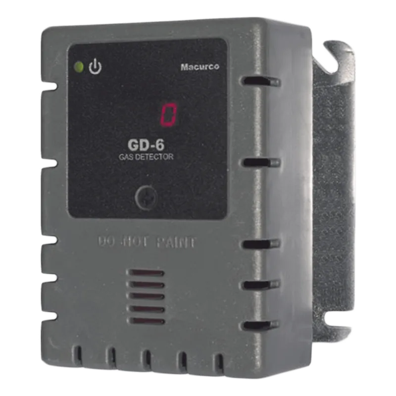 Detector, Controlador y Transductor de Metano (GN), Propano (LP) o Gas Hidrógeno (uso comercial) MACURCO - AERIONICS GD-6