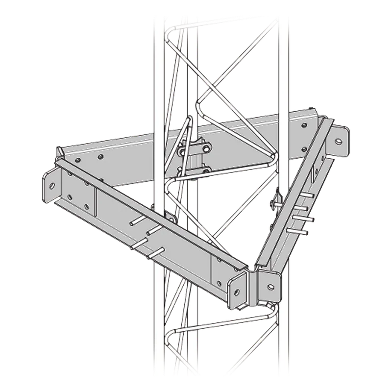 Estabilizadores para torres para tramos STZ-60G, galvanizado por inmersión en caliente. TOWERS SEST-60G