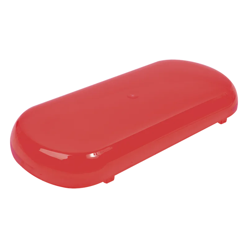 Domo de reemplazo para Mini Barra X606, Color Rojo EPCOM INDUSTRIAL SIGNALING Z606-DR