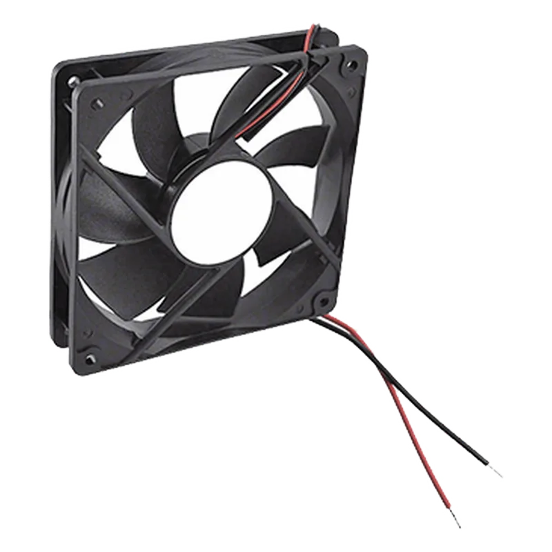 Ventilador Anticondensante Axial Cuadrado, 12Vcc, 120x120x25 mm, 75.0 CFM, 1.9 W, 161 mA, 2200 RPM. TXPRO 259-1472-ND