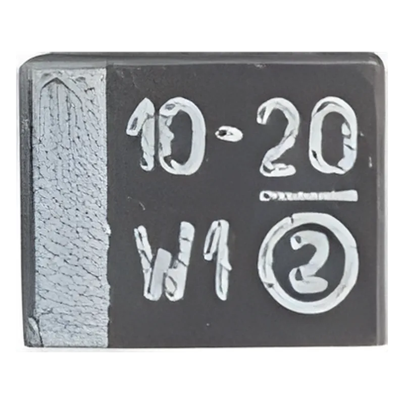 Capacitor de Tantalio SMD, 10 uFd, 20 Volt. 74-593D20V10B