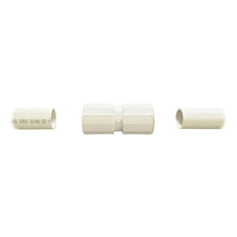 Manguito / Cople Morbidx IP67 libre de halógenos para unir tubería rígida de 40 mm (1 1/2") permite una instalación hermética no necesita pegamento CHAROFIL DX-43-040