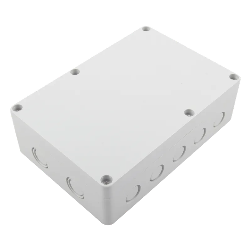 Gabinete Plástico para Exterior (IP65) de 180 x 125 x 57 mm Cierre por Tornillos. TXPRO TXG-01-11