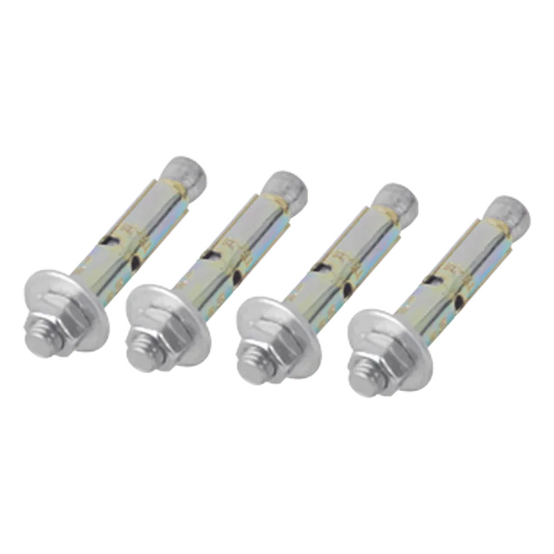 Kit de 4 Piezas de Taquete Tipo Barrenancla con Tornillo de 3/8" X 3" con Taquete de 1/2". LINKEDPRO BY EPCOM BARREN-ANCLA