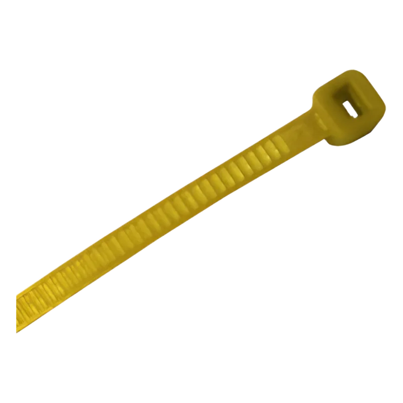Corbata de nylon color amarillo 4.8 x 300mm (100pzs) (4200-04002) THORSMAN TH-300-Y