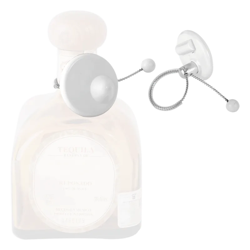 Paquete de 100 Tags RF Para Botellas, Color Gris Claro Century B004