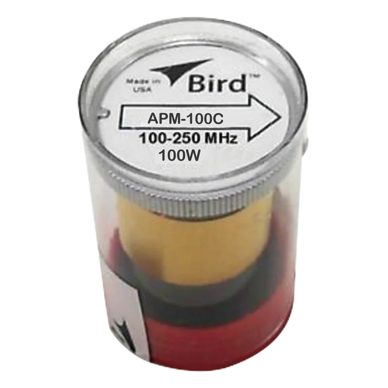 Elemento para Wattmetro APM-16, 100-250 MHz, 100 Watt. BIRD TECHNOLOGIES APM-100C