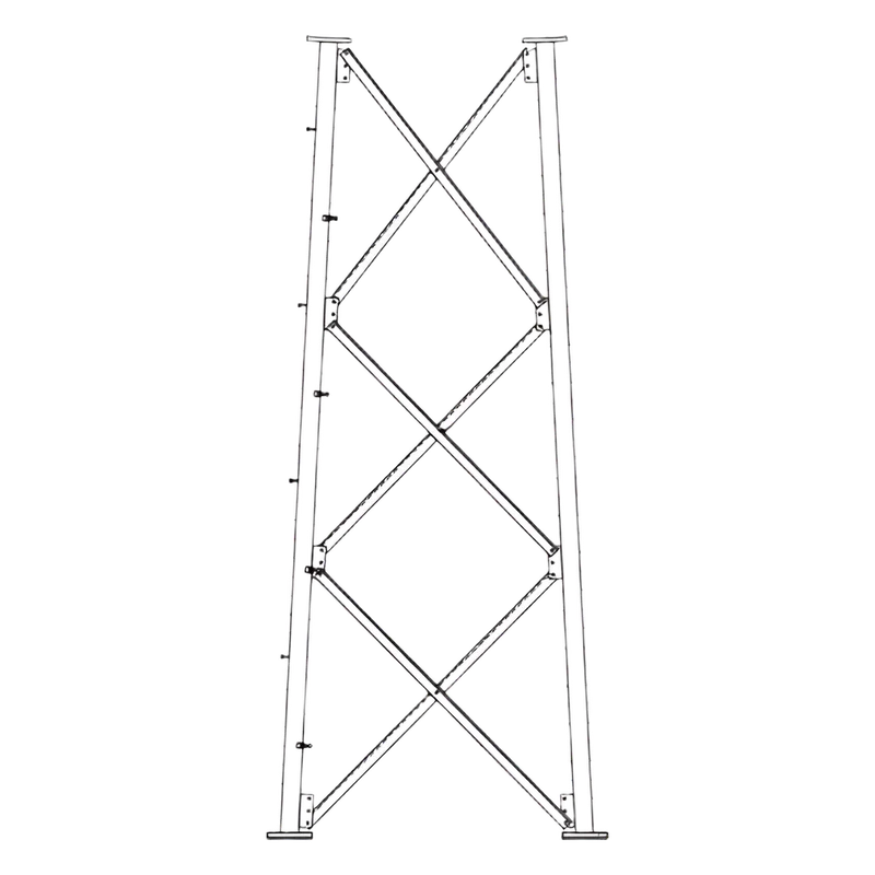 Sección 10 Base para Torre Autosoportada línea SSV (Código de Fábrica: 10N183) ROHN SSV10N183
