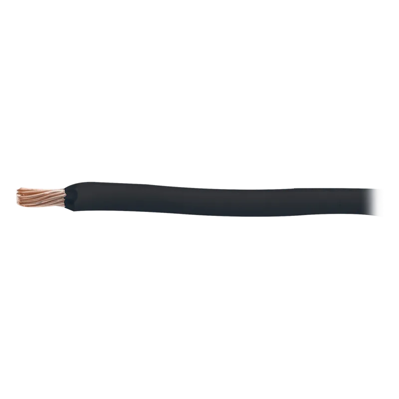 Cable THW-LS / Calibre 8 AWG / 19 Hilos / Color Negro / Venta por Metro INDIANA SLY-296-BLK