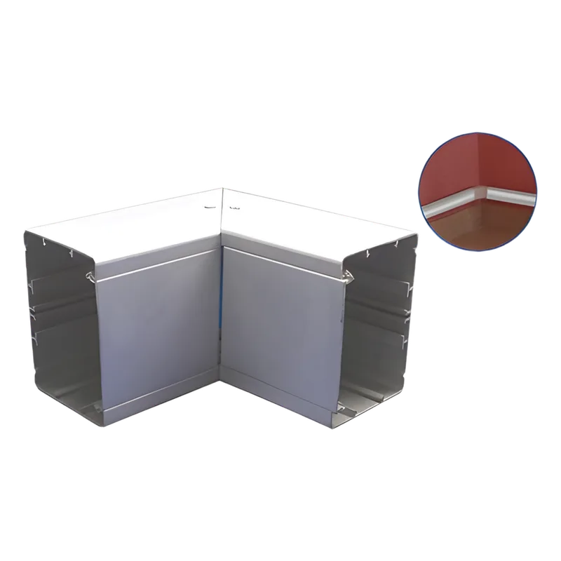 Esquinero interior de aluminio, para canaleta INKA100 (8120-80001) THORSMAN INKA-100-EI