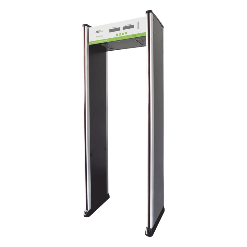 Arco Detector de Metales de 6 Zonas / Sensor IR / Contador de personas / Contador de alarmas. ZKTECO ZK-D1065