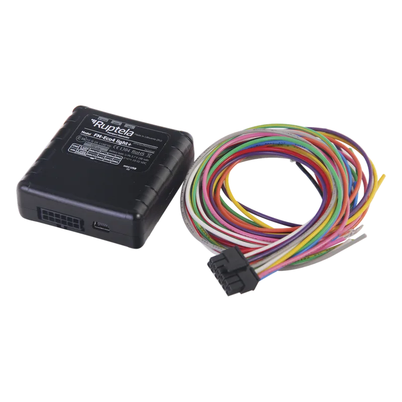 Localizador Vehicular con antenas Integradas y multiples entradas y salidas RUPTELA ECO4-LIGHT