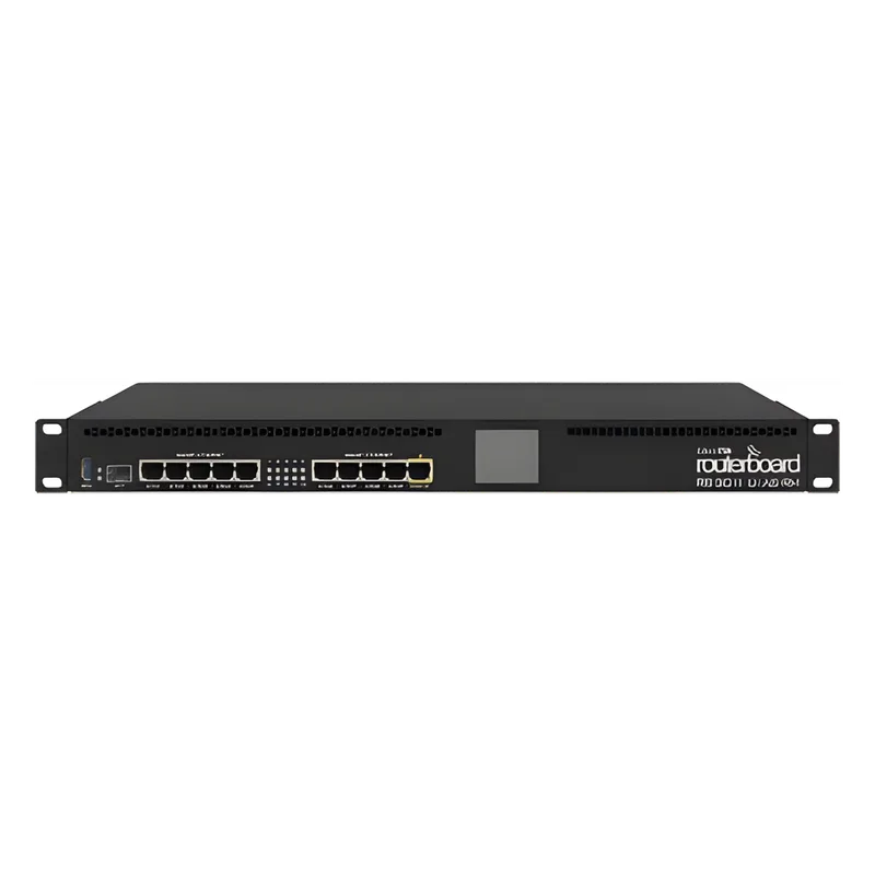 RouterBoard, CPU 2 Núcleos, 10 Puertos Gigabit Ethernet, 1 Puerto SFP, 1 GB Memoria, Licencia Nivel 5, Montaje Rack MIKROTIK RB3011UIAS-RM