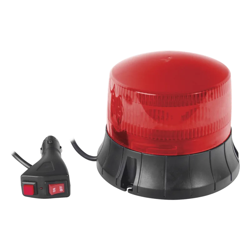 Burbuja LED giratoria color rojo, 9 LEDs, montaje magnético EPCOM INDUSTRIAL SIGNALING XM-1535-R