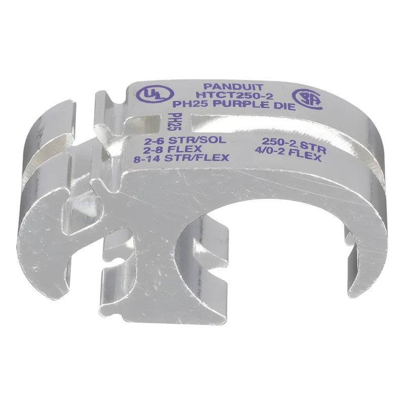 Conector de Compresión para Hacer Derivaciones de Cables, Espacios de 250 Kcmil a 2 AWG, 2 a 6 AWG, y 8 a 4 AWG PANDUIT HTCT250-2-1