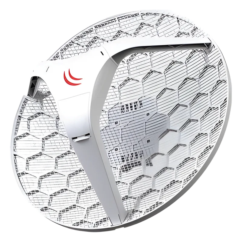 (LHG 5) Cliente y PtP en 5 GHz 802.11 a/n, Antena Integrada de 24.5dBi, Hasta 316mW de Potencia. MIKROTIK RBLHG-5ND