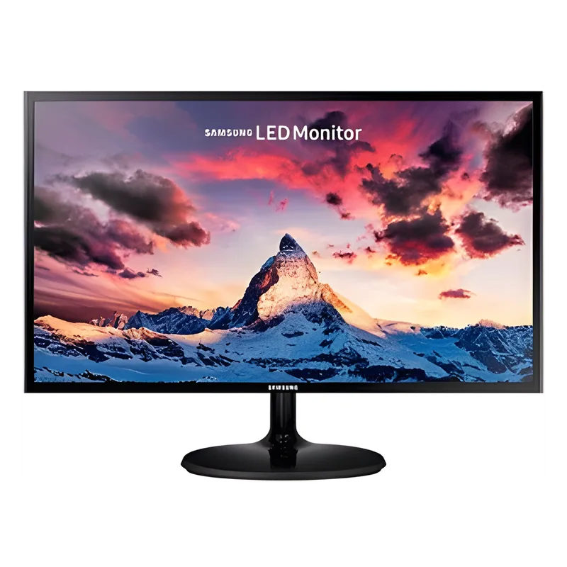 Monitor Profesional LED Ultra Delgado de 24", Resolución 1920x1080p, Entradas de Video HDMI / VGA. SAMSUNG ELECTRONICS LS-24F350