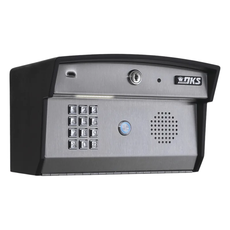 Access PLUS DKS / Atienda la puerta aún sin estar en casa! / Interfon telefónico / 27 números celulares / Control de acceso / 2 puertas / Lineas A/D DKS DOORKING 1812-096