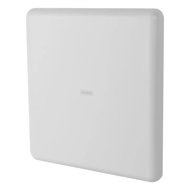 Punto de Acceso WiFi, PTP y PTMP Doble Banda Simultanea, Ideal Para Industria 4.0, Hasta 1.7 Km de Cobertura WiFi, Antena Sectorial MIMO 8x8 Integrada de 100° de Apertura en 2.4 GHz, MIMO 2x2 Conectorizado en 5 GHz. ALTAI TECHNOLOGIES A8-EIN-AC