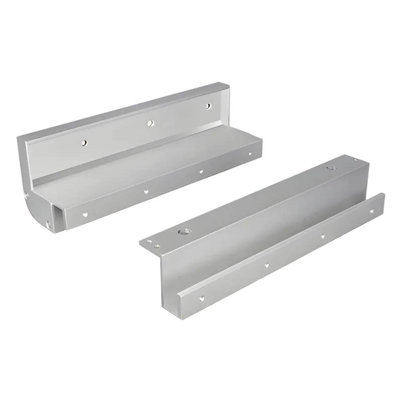 Montaje para puertas de Solo Cristal para uso con Chapa Magnética MAG600 AccessPRO BU600D