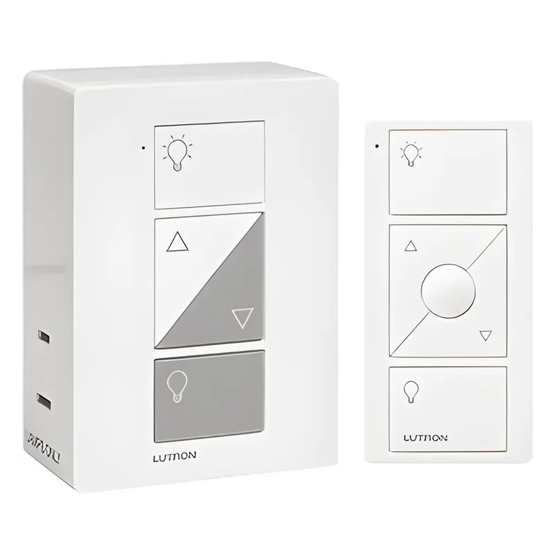 Kit de atenuador inteligente de clavija para lámparas con control remoto Pico, 100 W LED/CFL o 300 W incandescente/halógeno, 120 V, Caseta Wireless LUTRON CASETA WIRELESS PPKG1PWH