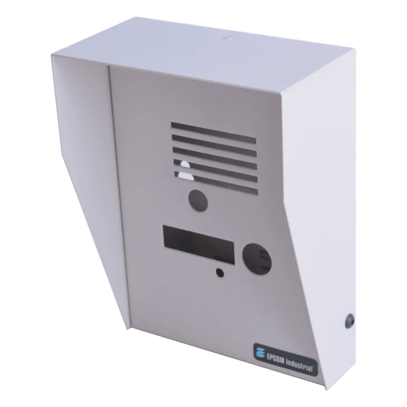 Gabinete para resguardo de frentes de calle de videoporteros EPCOM INDUSTRIAL KVM-10V2