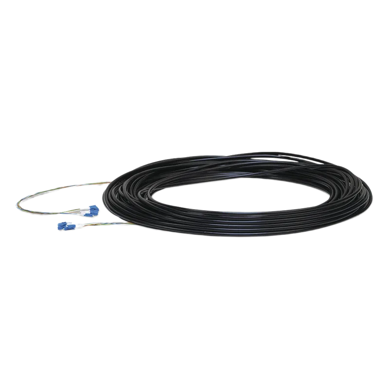 Fibercable de 60 Metros (200 Pies) Monomodo (SM) con Conectores LC, Ideal para Equipos Edgerouter, Edgeswitch y Edgepoint UBIQUITI FC-SM-200