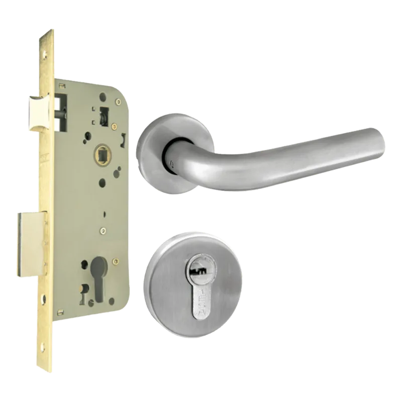 Kit de Manija, mecanismo y cilindro mecánico ASSA ABLOY 85208