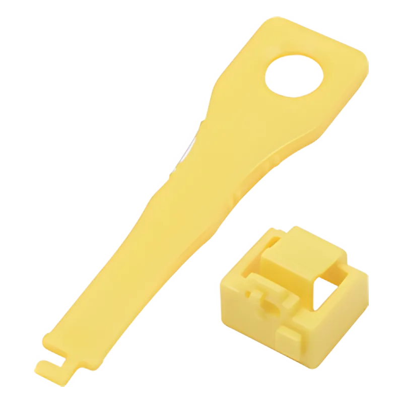 Protector de Bloqueo LockIT, para Salida RJ45, Incluye una Llave Universal, Bolsa con 10 Piezas SIEMON LL-05