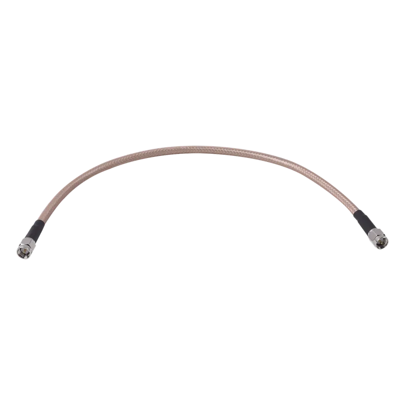 Jumper con Cable RG-142 con Conectores SMA Macho/SMA Macho de 30 cm (11.81 pulgadas). EPCOM INDUSTRIAL SSMA-142-SMA-30