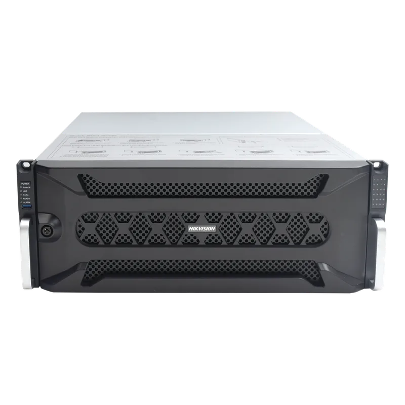 NVR 12 Megapixel (4K) / 256 canales IP / 24 Bahías de Disco Duro / 4 Puertos de Red / Soporta RAID con Hot Swap / NVR HIKVISION DS-96256NI-I24
