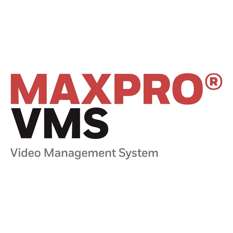Licencia base de software de gestión de video MAXPRO VMS con interfaz para 64 canales, cliente-servidor HONEYWELL HNMSWVMS
