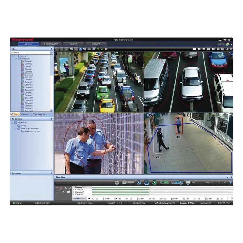 Licencia de cliente de visualización MAXPRO View para el sistema de gestión de video MAXPRO VMS HONEYWELL HNMSWCL